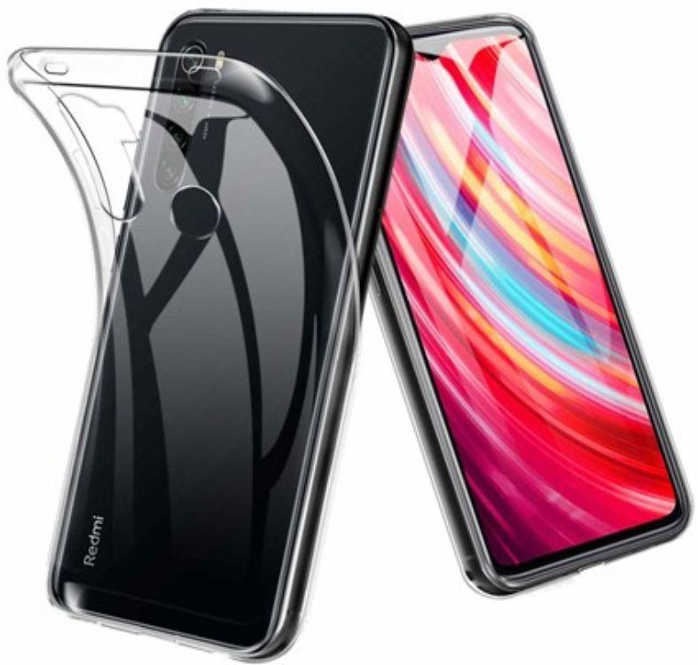 Shockproof Transparent Phone Case for Xiaomi Redmi Note 8 - Clear - Brand New