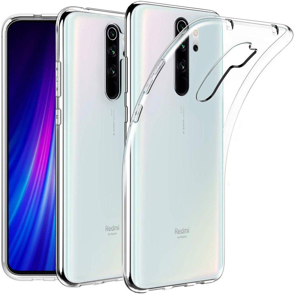 Shockproof Transparent Phone Case for Xiaomi Redmi Note 8 Pro - Clear - Brand New