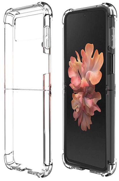 TPU Transparent Shockproof Soft Cover Phone Case for Galaxy Z Flip4 5G