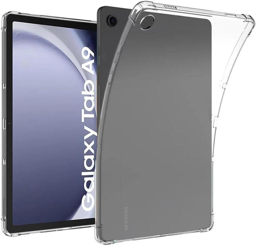 Transparent Shockproof Soft Tablet Case for Galaxy Tab A9 - Clear - Brand New