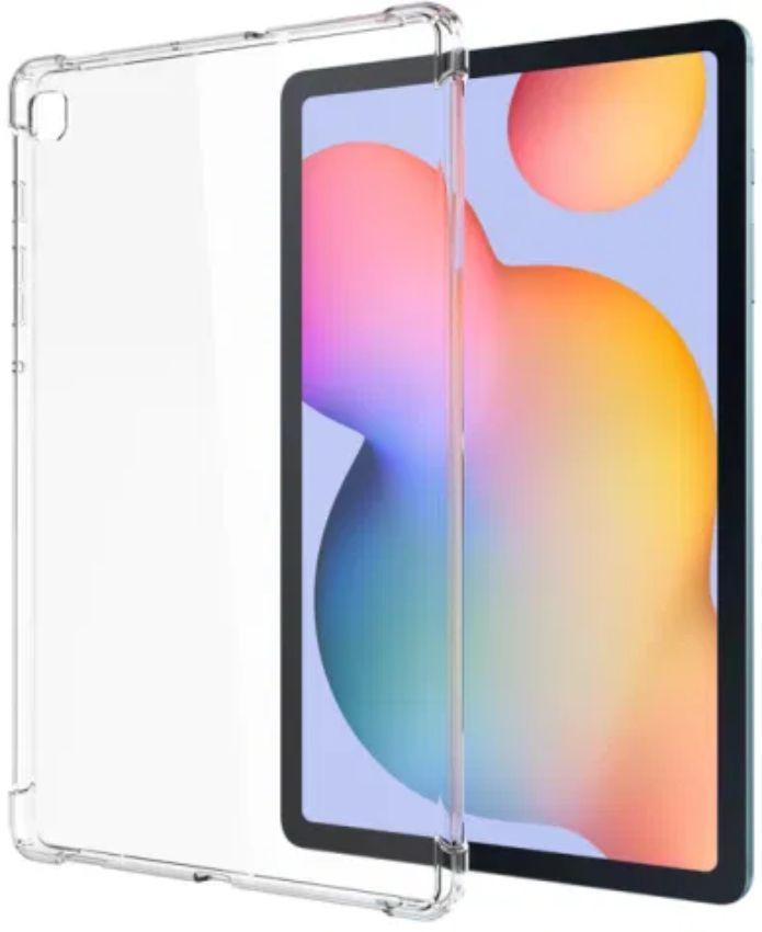 Transparent Shockproof Soft Tablet Case with Pencil Slot for Galaxy Tab S6 Lite (P610 / P615 / P613) - Clear - Brand New