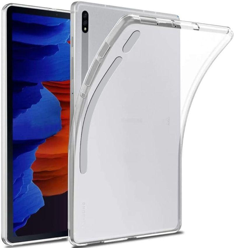 Transparent Soft Cover Tablet Case for Galaxy Tab S7 (T870 / T875) - Clear - Brand New