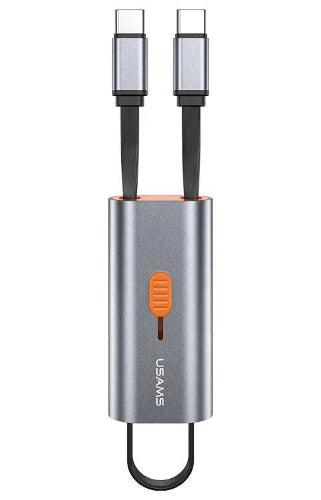 Refurbished Usams US-SJ560 4-in-1 Multifunctional 60W PD Storage Cable - Reebelo Singapore
