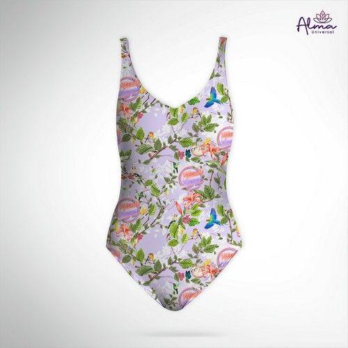Refurbished Women's UPF 50+ Reversible PLANET LOVER ONE PIECE Bathing Suits One Piece Swimsuits made from recycled plastic bottles Variant Size Value L - Reebelo Singapore